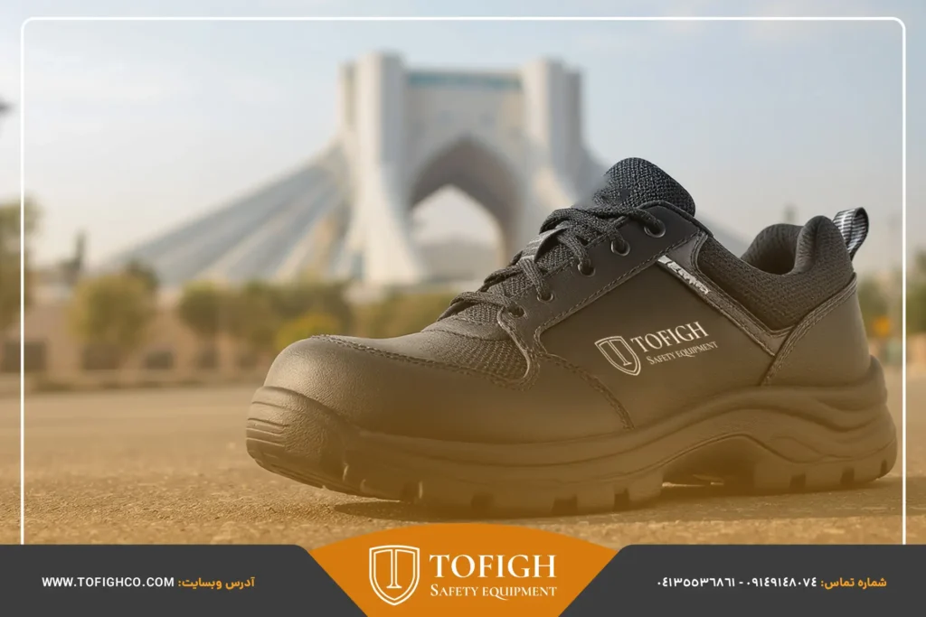 بهترین کفش ایمنی ایرانی-برند کفش کار توفیق