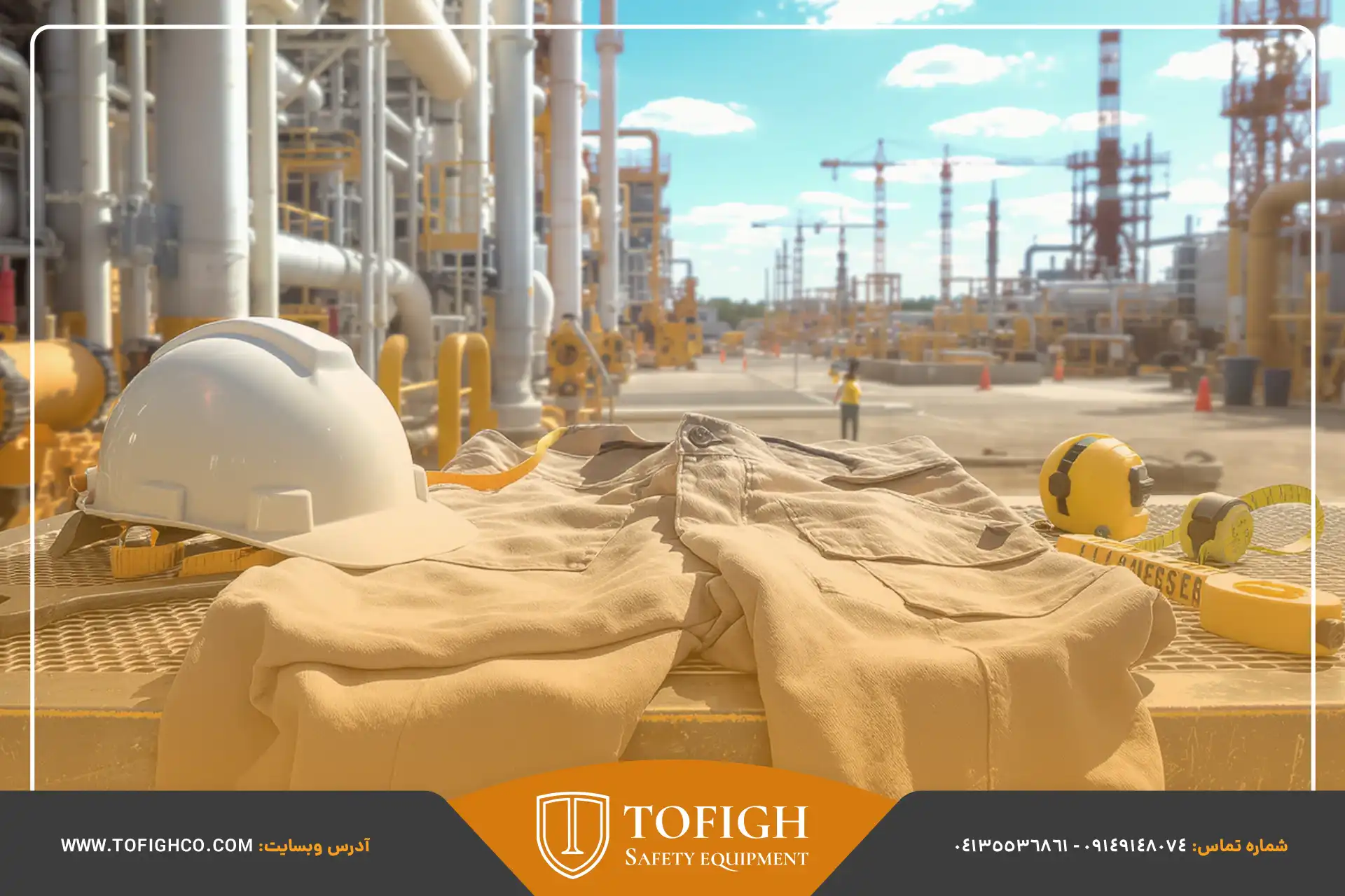 لباس کار مهندسی تابستانی