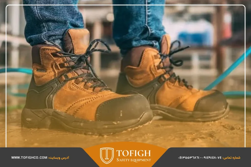قیمت کفش کار ساق بلند