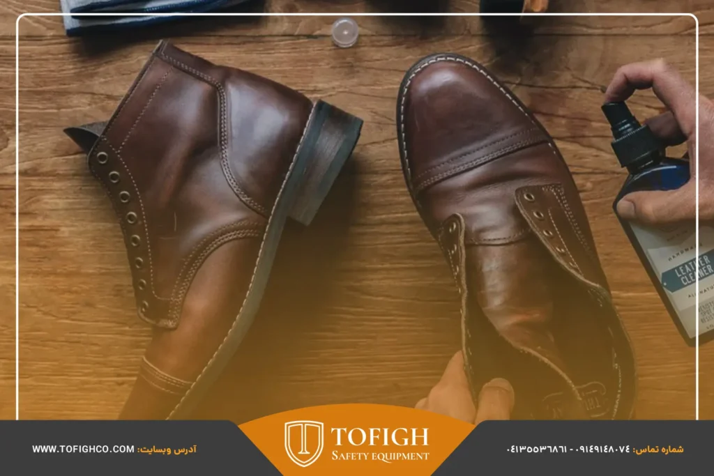 راهنمای مراقبت از کفش کار چرمی