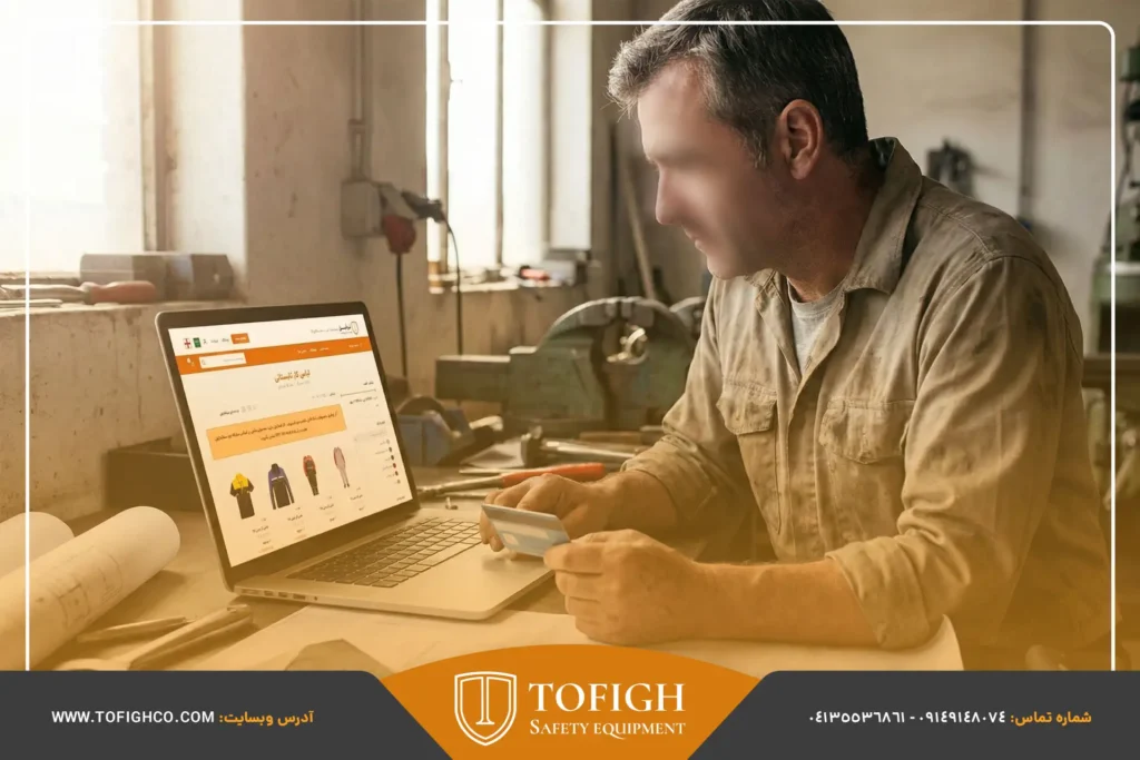 خرید آنلاین از تولیدی توفیق