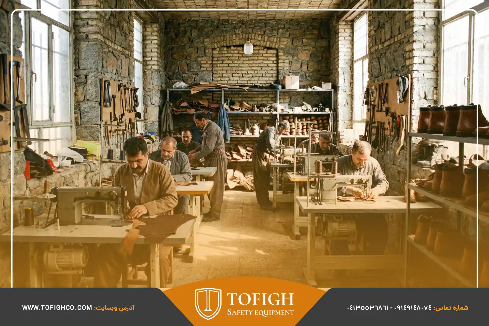 تولیدی کفش کار در کردستان - خرید کفش کار در کردستان