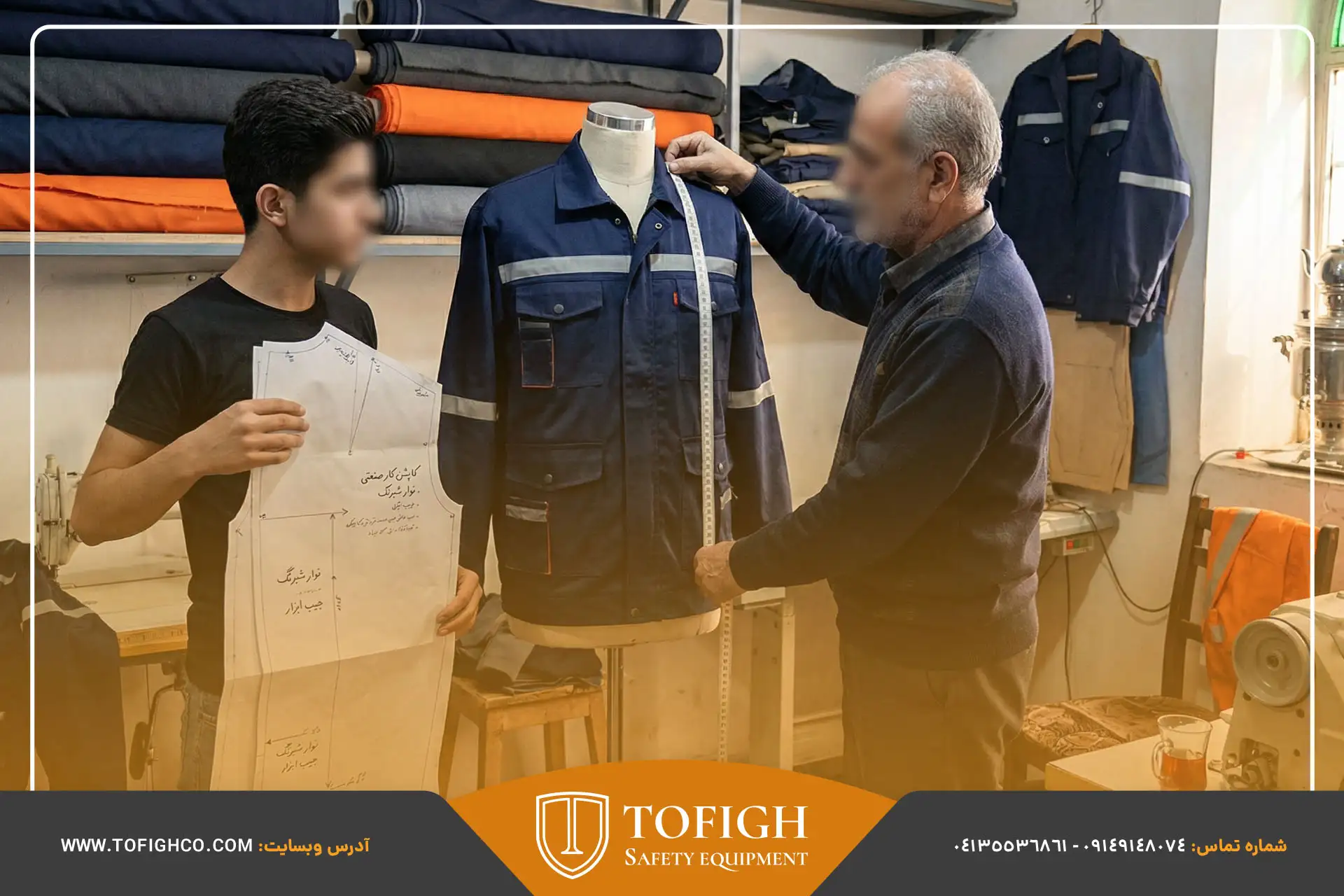 ارگونومی در طراحی لباس کار
