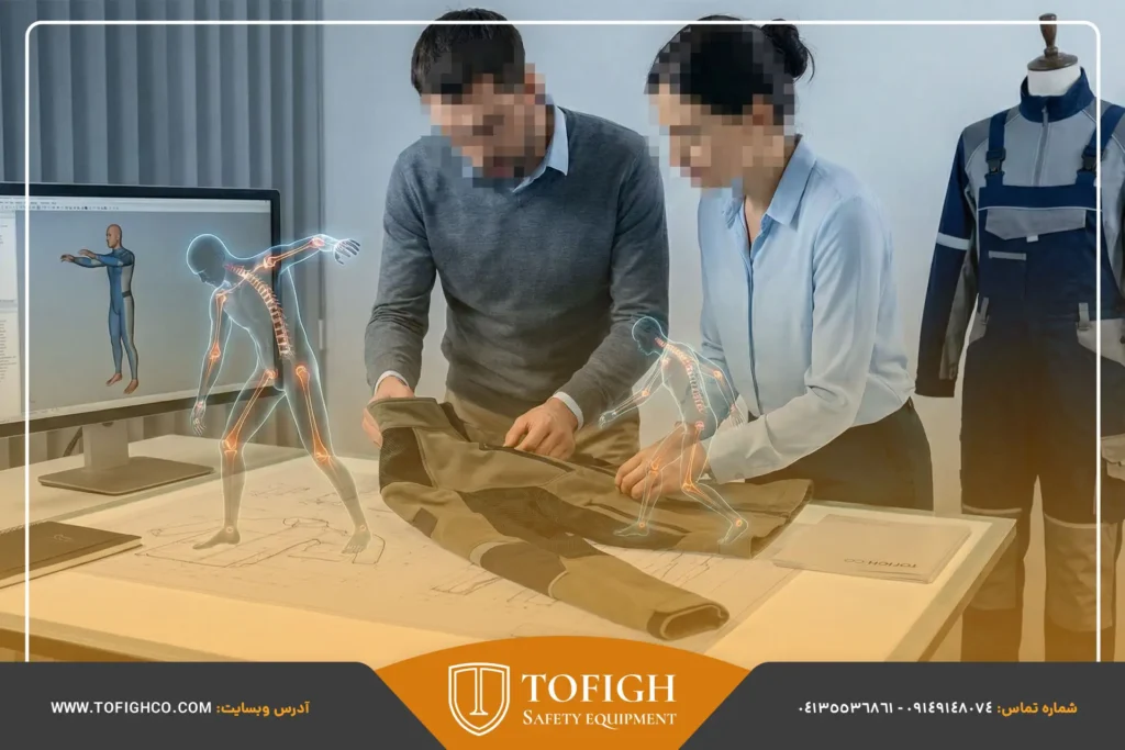 ارگونومی در لباس کار به چه معناست؟