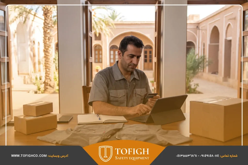 خرید آنلاین لباس کار در خراسان جنوبی