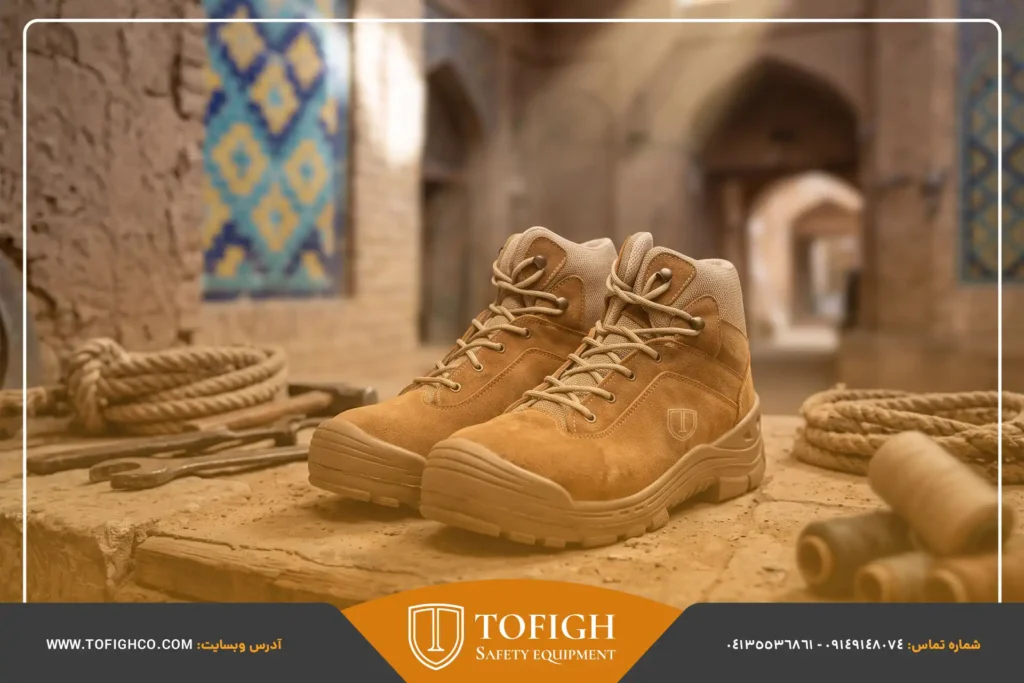 انواع کفش کار مناسب استان کرمان